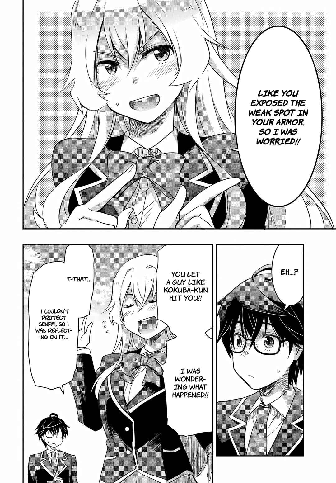 Page 24 Chapter 13 Watashi yori Tsuyoi Otoko to Kekkon shitai no - Seiso na Biji Seito Kaichou (Jitsu wa Moto Banchou) no Himitsu wo Shiru Inkya (Jitsu wa Kanojo wo Koeru Saikyou no Yankee)