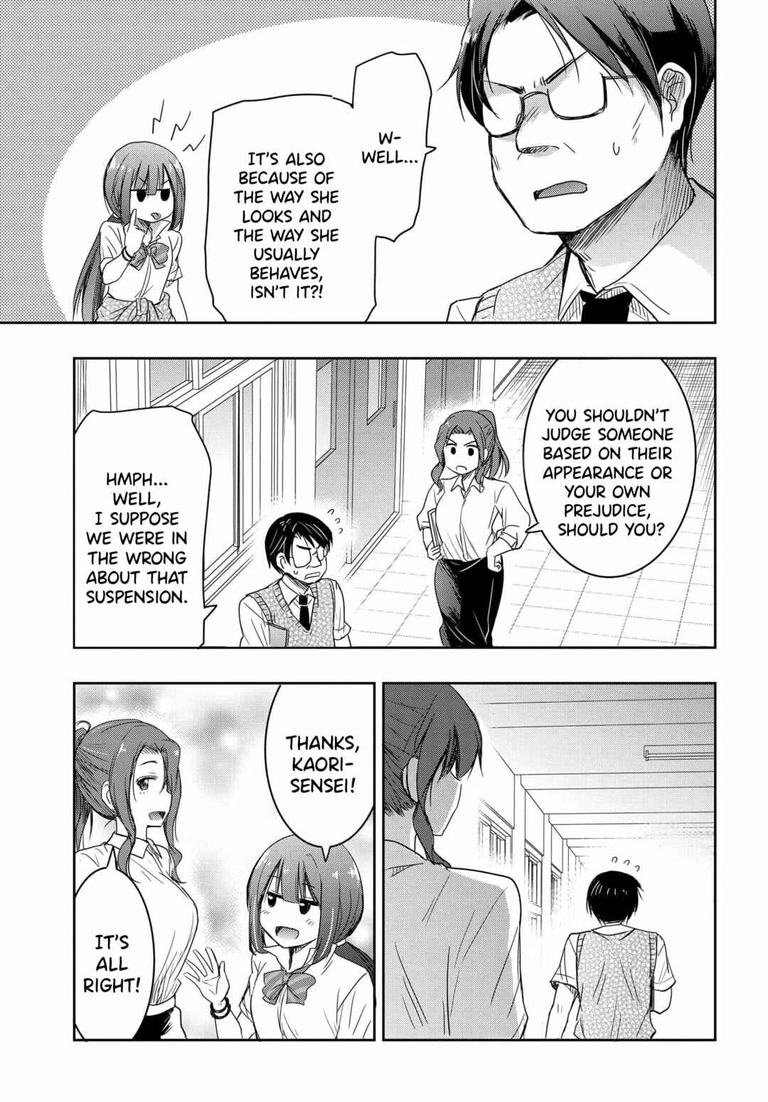 Page 14 Chapter 19 Watashi yori Tsuyoi Otoko to Kekkon shitai no - Seiso na Biji Seito Kaichou (Jitsu wa Moto Banchou) no Himitsu wo Shiru Inkya (Jitsu wa Kanojo wo Koeru Saikyou no Yankee)