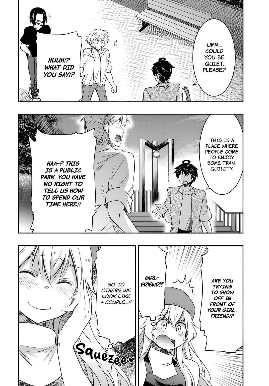 Page 13 Chapter 9 Watashi yori Tsuyoi Otoko to Kekkon shitai no - Seiso na Biji Seito Kaichou (Jitsu wa Moto Banchou) no Himitsu wo Shiru Inkya (Jitsu wa Kanojo wo Koeru Saikyou no Yankee)