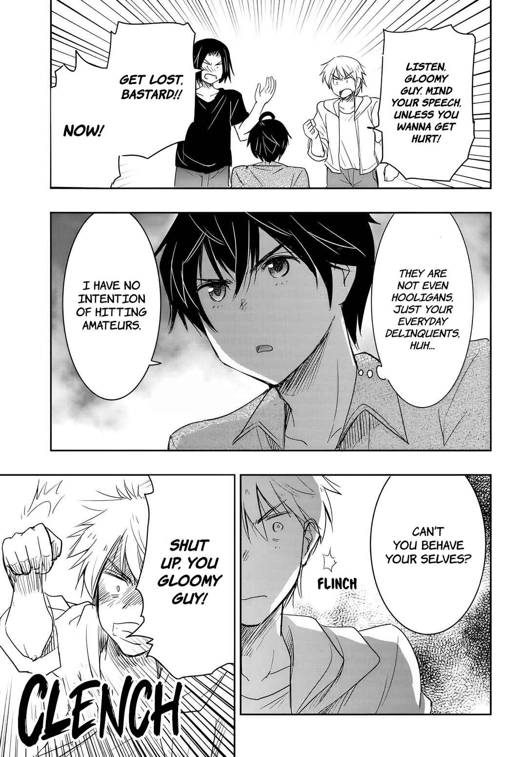 Page 14 Chapter 9 Watashi yori Tsuyoi Otoko to Kekkon shitai no - Seiso na Biji Seito Kaichou (Jitsu wa Moto Banchou) no Himitsu wo Shiru Inkya (Jitsu wa Kanojo wo Koeru Saikyou no Yankee)