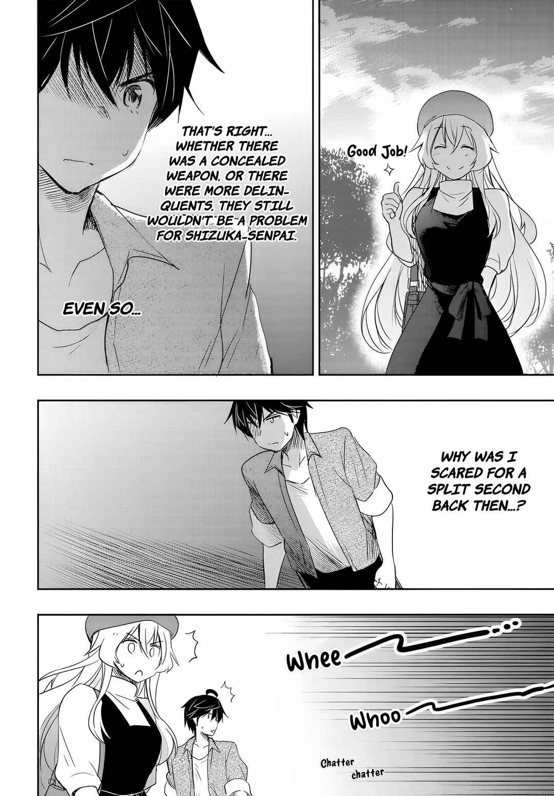 Page 19 Chapter 9 Watashi yori Tsuyoi Otoko to Kekkon shitai no - Seiso na Biji Seito Kaichou (Jitsu wa Moto Banchou) no Himitsu wo Shiru Inkya (Jitsu wa Kanojo wo Koeru Saikyou no Yankee)