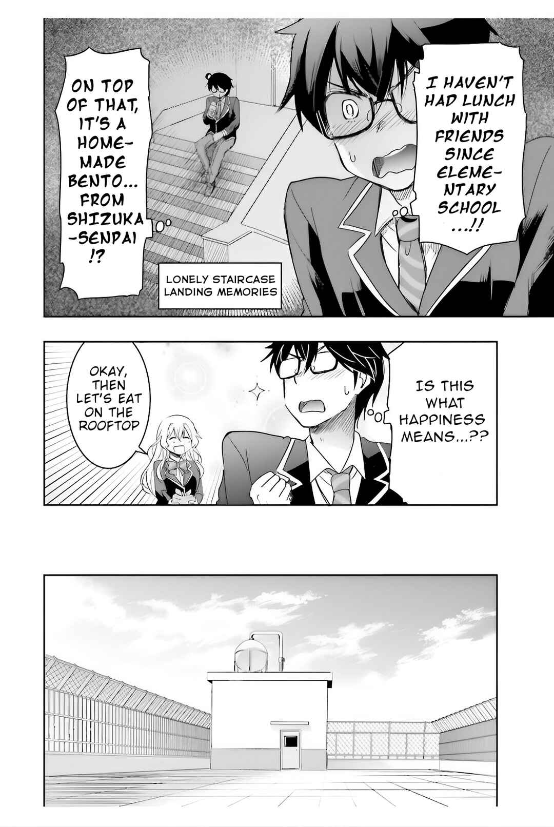 Page 10 Chapter 4 Watashi yori Tsuyoi Otoko to Kekkon shitai no - Seiso na Biji Seito Kaichou (Jitsu wa Moto Banchou) no Himitsu wo Shiru Inkya (Jitsu wa Kanojo wo Koeru Saikyou no Yankee)