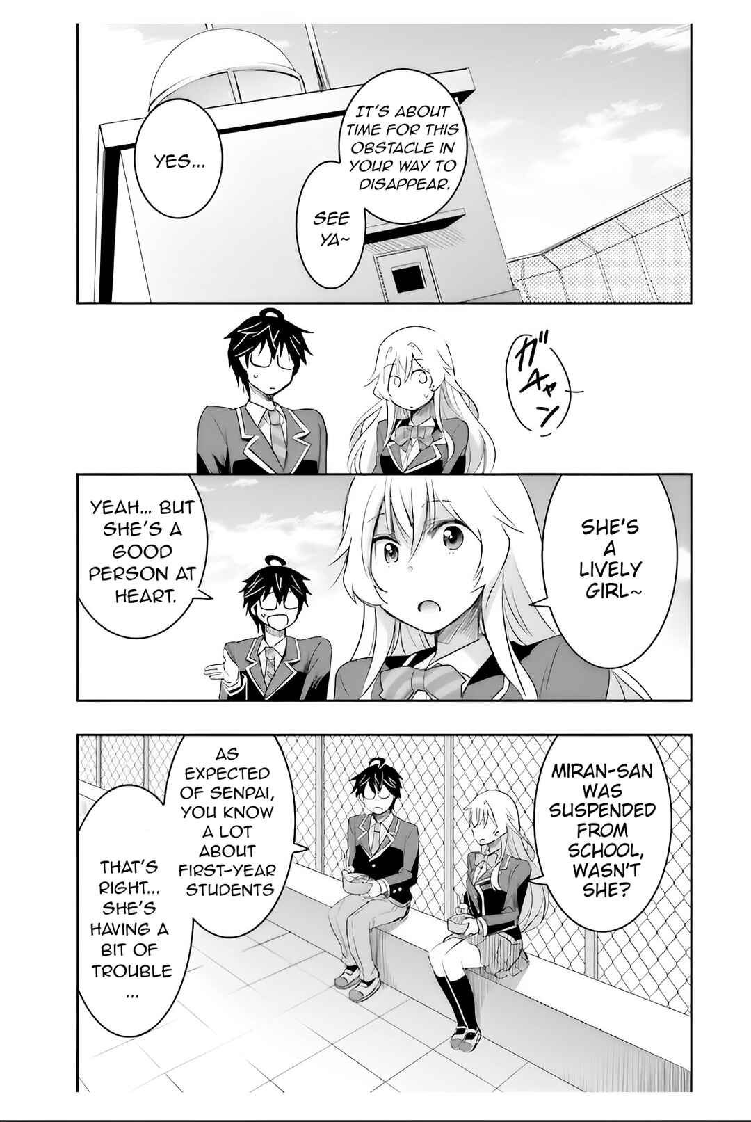 Page 21 Chapter 4 Watashi yori Tsuyoi Otoko to Kekkon shitai no - Seiso na Biji Seito Kaichou (Jitsu wa Moto Banchou) no Himitsu wo Shiru Inkya (Jitsu wa Kanojo wo Koeru Saikyou no Yankee)
