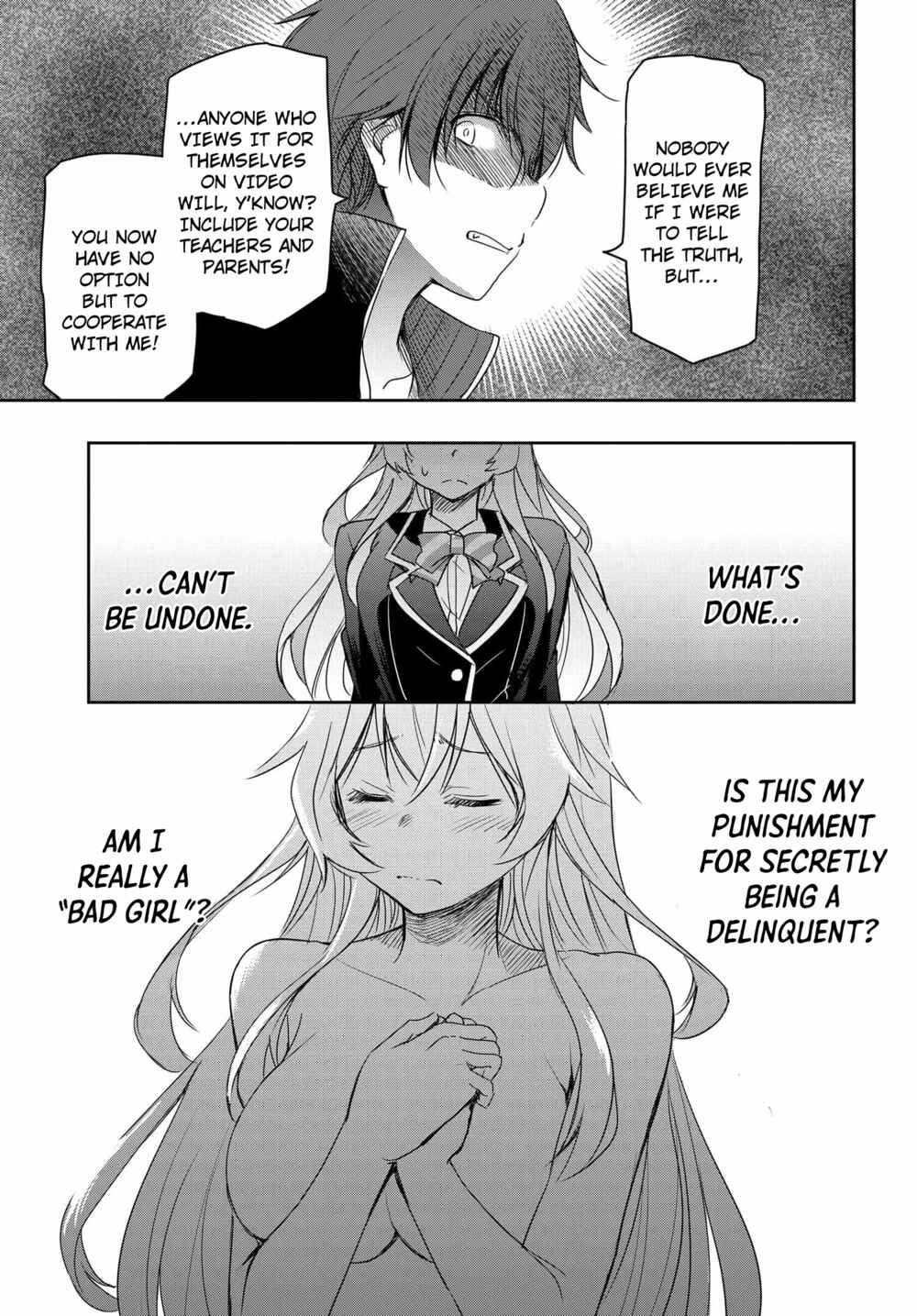 Page 16 Chapter 2 Watashi yori Tsuyoi Otoko to Kekkon shitai no - Seiso na Biji Seito Kaichou (Jitsu wa Moto Banchou) no Himitsu wo Shiru Inkya (Jitsu wa Kanojo wo Koeru Saikyou no Yankee)