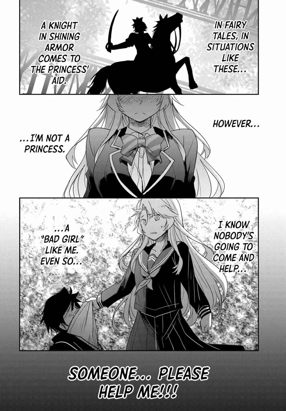 Page 17 Chapter 2 Watashi yori Tsuyoi Otoko to Kekkon shitai no - Seiso na Biji Seito Kaichou (Jitsu wa Moto Banchou) no Himitsu wo Shiru Inkya (Jitsu wa Kanojo wo Koeru Saikyou no Yankee)