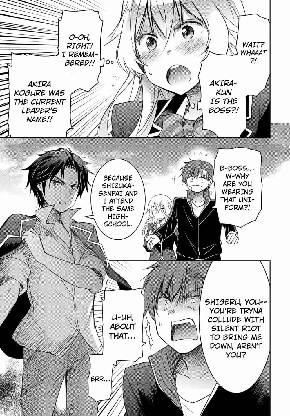 Page 29 Chapter 2 Watashi yori Tsuyoi Otoko to Kekkon shitai no - Seiso na Biji Seito Kaichou (Jitsu wa Moto Banchou) no Himitsu wo Shiru Inkya (Jitsu wa Kanojo wo Koeru Saikyou no Yankee)