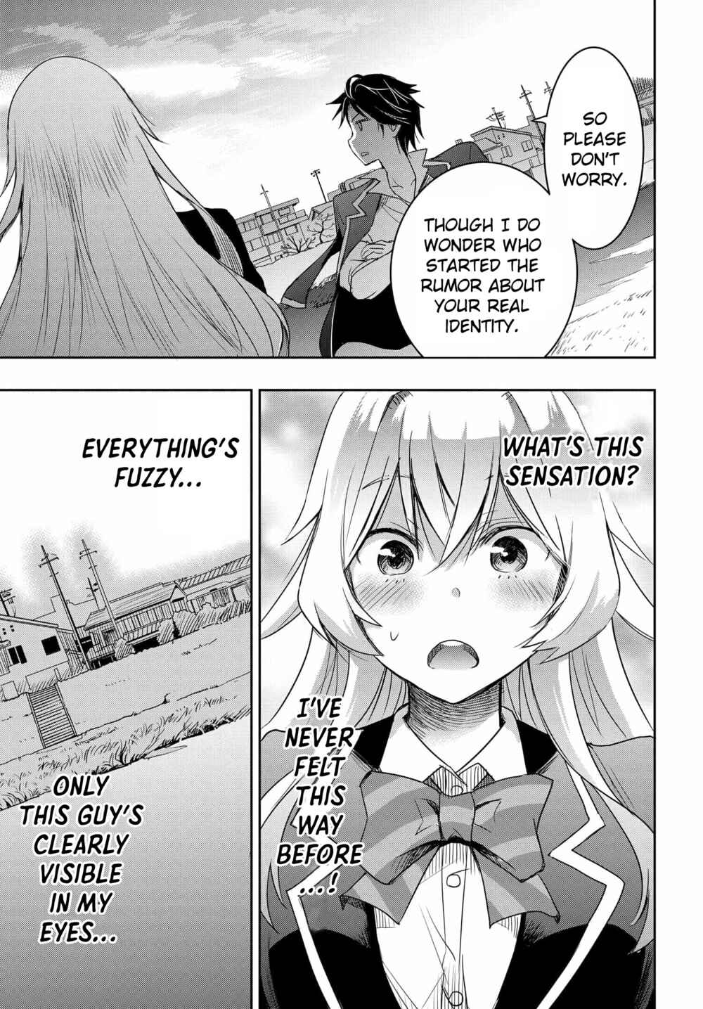 Page 39 Chapter 2 Watashi yori Tsuyoi Otoko to Kekkon shitai no - Seiso na Biji Seito Kaichou (Jitsu wa Moto Banchou) no Himitsu wo Shiru Inkya (Jitsu wa Kanojo wo Koeru Saikyou no Yankee)