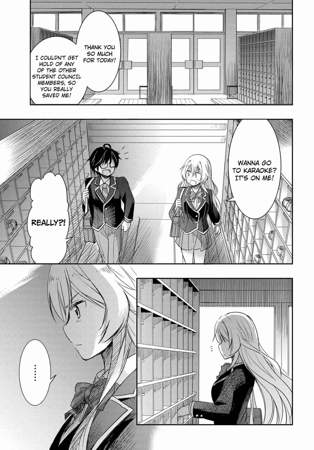 Page 6 Chapter 2 Watashi yori Tsuyoi Otoko to Kekkon shitai no - Seiso na Biji Seito Kaichou (Jitsu wa Moto Banchou) no Himitsu wo Shiru Inkya (Jitsu wa Kanojo wo Koeru Saikyou no Yankee)