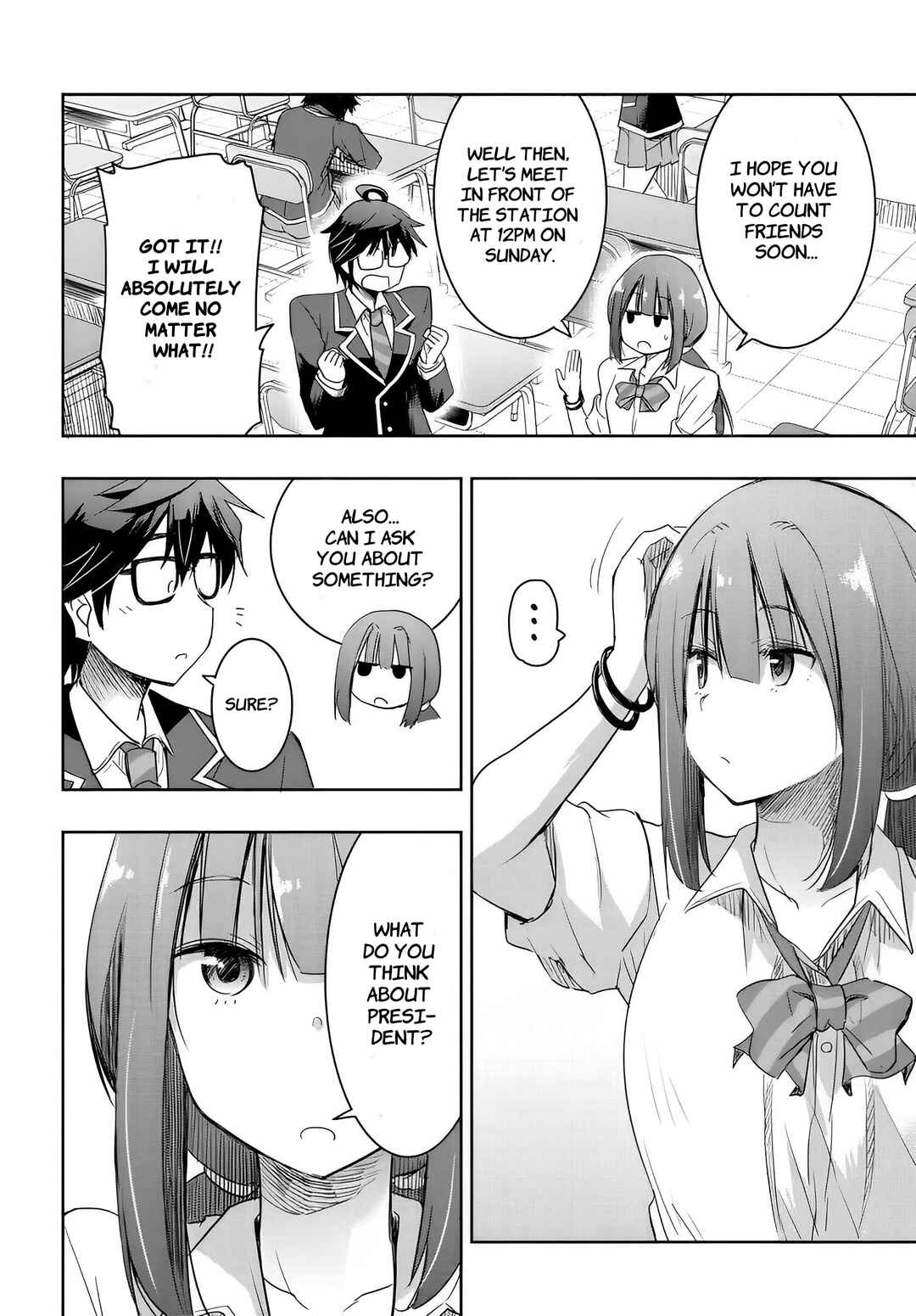 Page 5 Chapter 8 Watashi yori Tsuyoi Otoko to Kekkon shitai no - Seiso na Biji Seito Kaichou (Jitsu wa Moto Banchou) no Himitsu wo Shiru Inkya (Jitsu wa Kanojo wo Koeru Saikyou no Yankee)