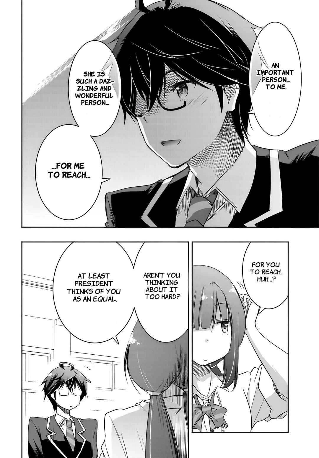 Page 7 Chapter 8 Watashi yori Tsuyoi Otoko to Kekkon shitai no - Seiso na Biji Seito Kaichou (Jitsu wa Moto Banchou) no Himitsu wo Shiru Inkya (Jitsu wa Kanojo wo Koeru Saikyou no Yankee)