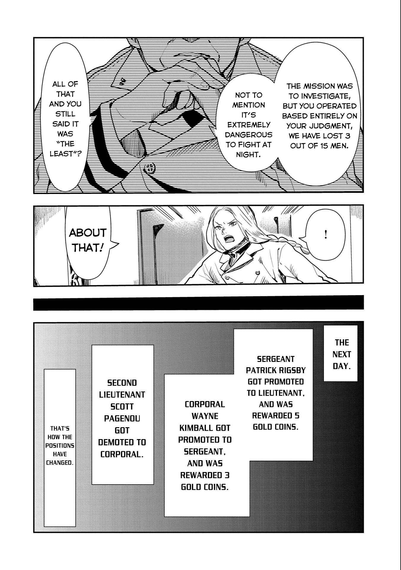 Page 11 Chapter 2 Tensei Shitara Heishi Datta?! - Akai Shinigami to Yobareta Otoko