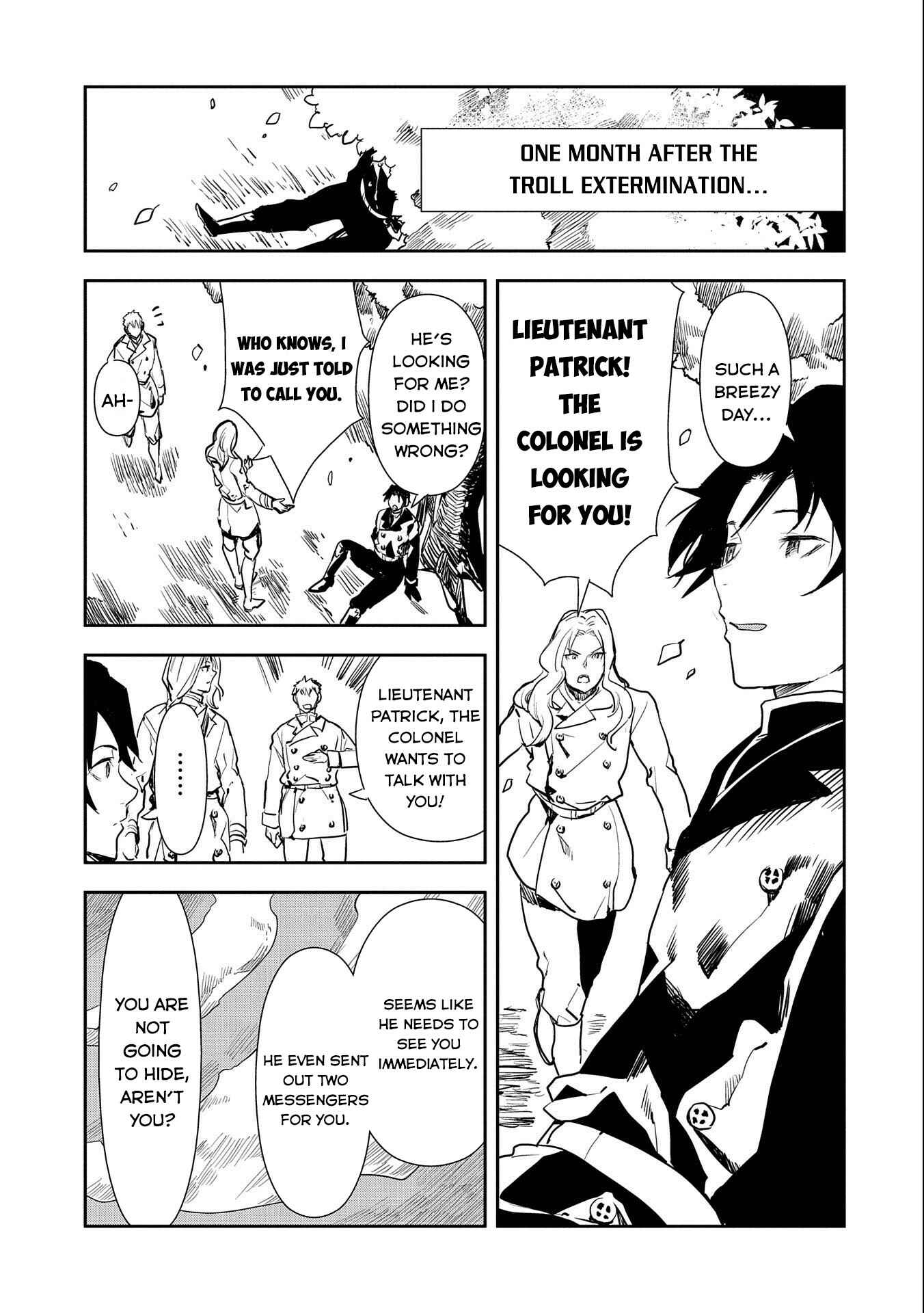 Page 12 Chapter 2 Tensei Shitara Heishi Datta?! - Akai Shinigami to Yobareta Otoko