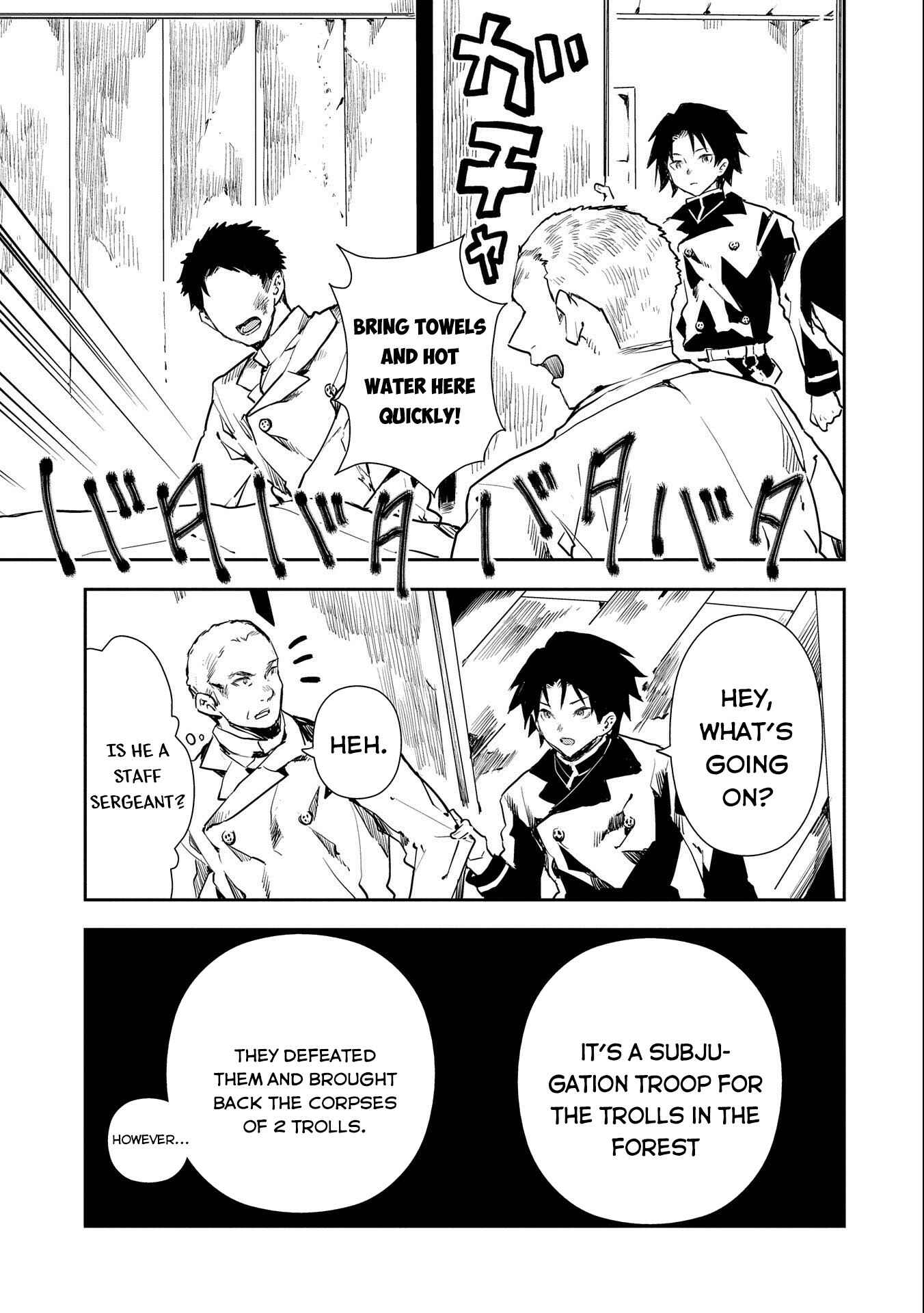 Page 6 Chapter 2 Tensei Shitara Heishi Datta?! - Akai Shinigami to Yobareta Otoko