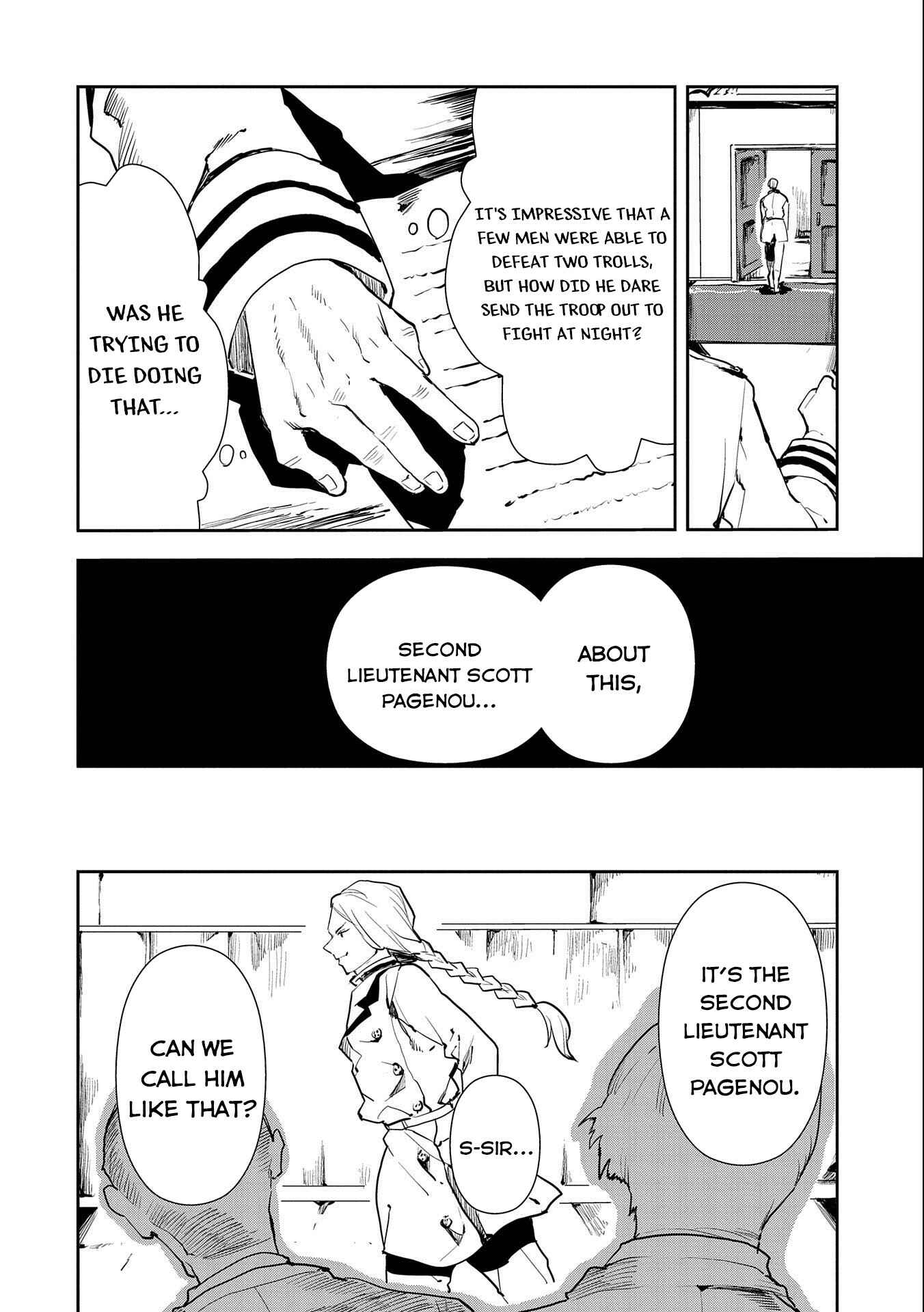 Page 9 Chapter 2 Tensei Shitara Heishi Datta?! - Akai Shinigami to Yobareta Otoko