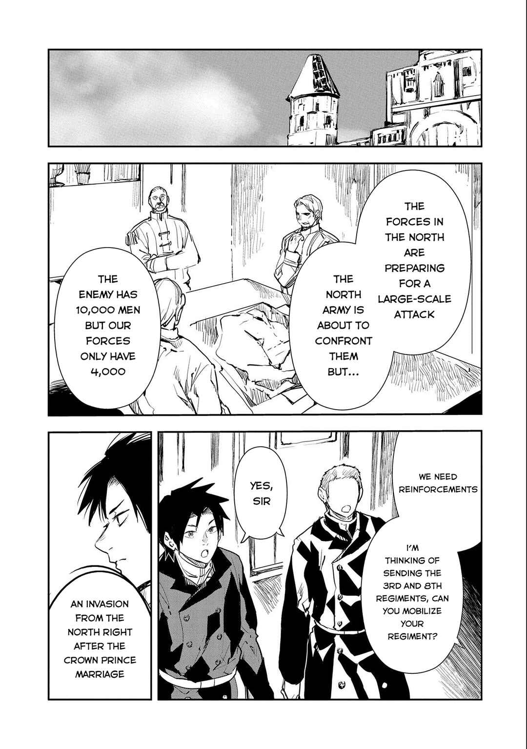 Page 12 Chapter 9 Tensei Shitara Heishi Datta?! - Akai Shinigami to Yobareta Otoko