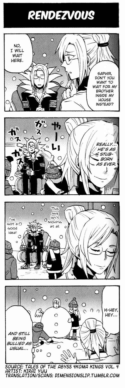Page 1 Chapter 18 Tales of the Abyss 4koma Kings