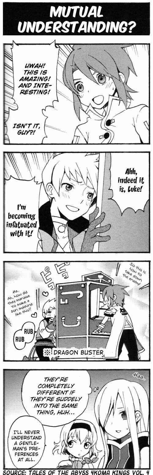 Page 1 Chapter 36 Tales of the Abyss 4koma Kings