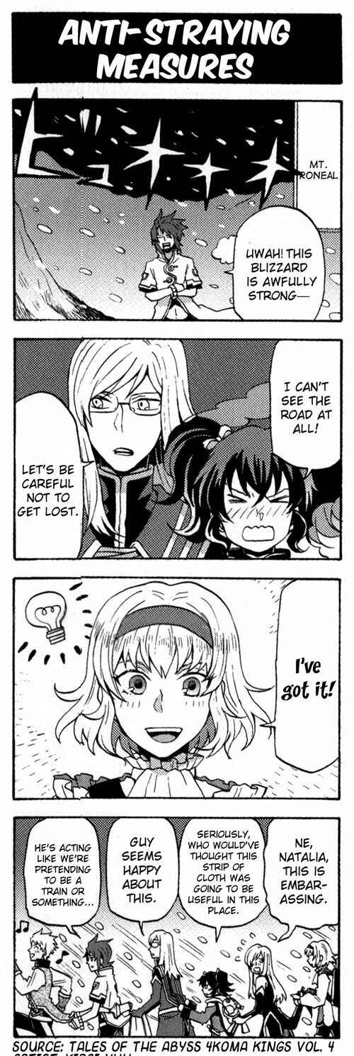 Page 1 Chapter 19 Tales of the Abyss 4koma Kings