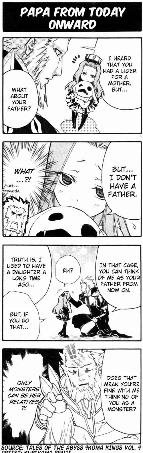 Page 1 Chapter 63 Tales of the Abyss 4koma Kings
