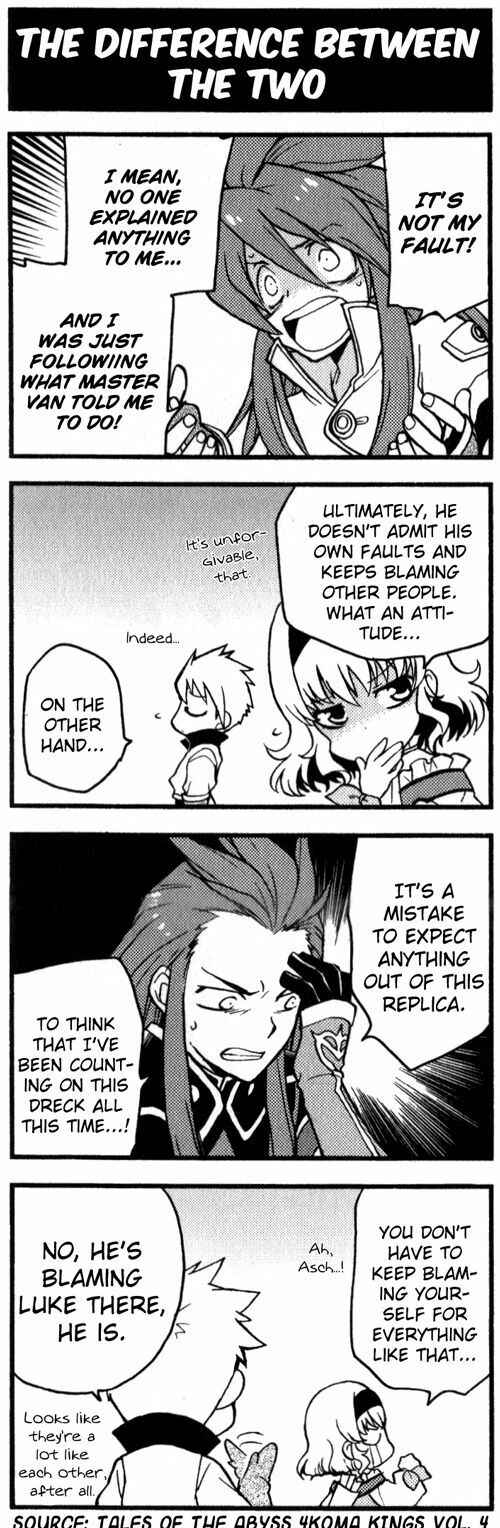 Page 1 Chapter 53 Tales of the Abyss 4koma Kings