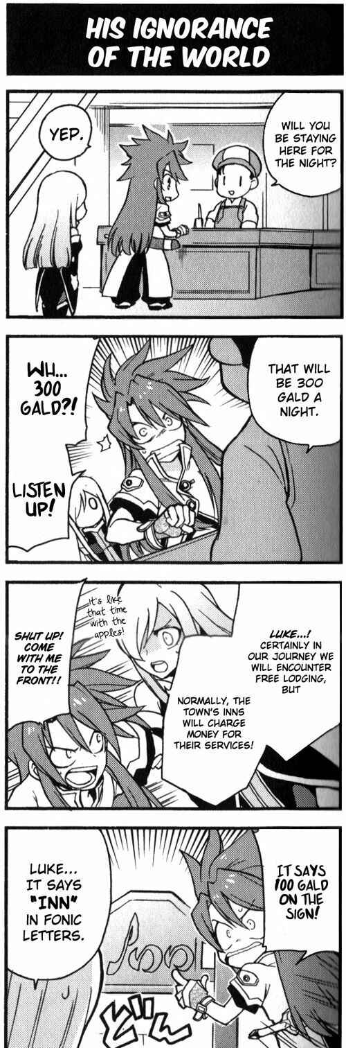 Page 1 Chapter 46 Tales of the Abyss 4koma Kings