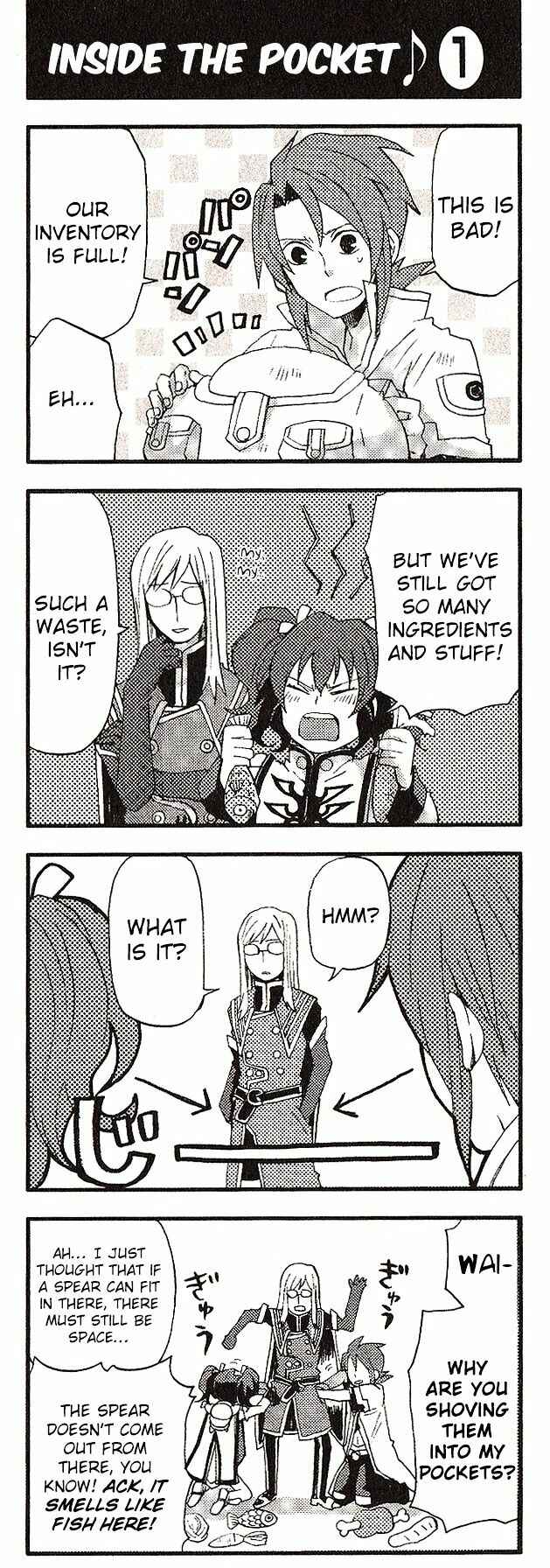 Page 1 Chapter 1 Tales of the Abyss 4koma Kings