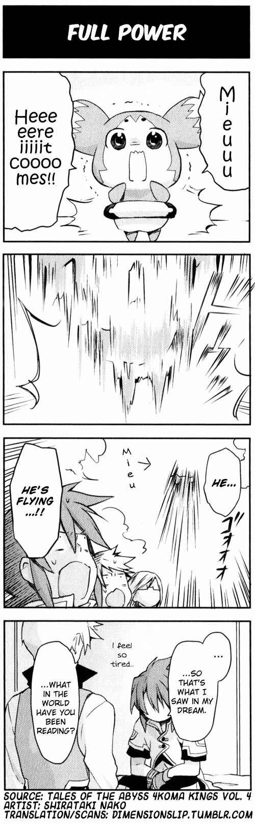 Page 1 Chapter 80 Tales of the Abyss 4koma Kings