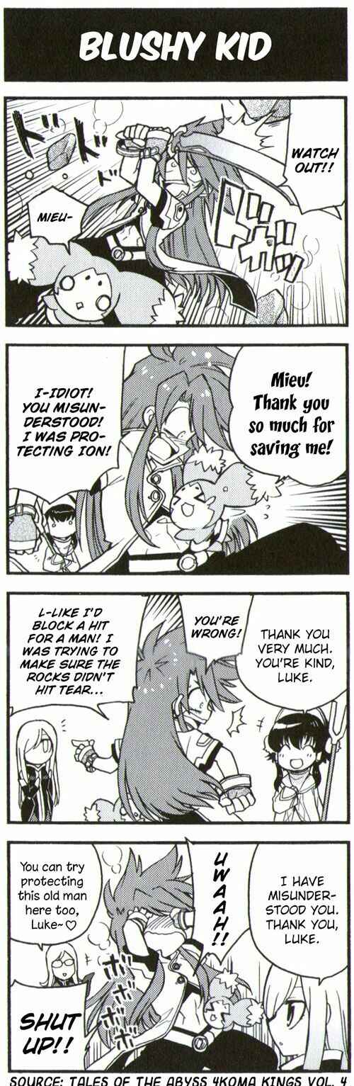 Page 1 Chapter 45 Tales of the Abyss 4koma Kings