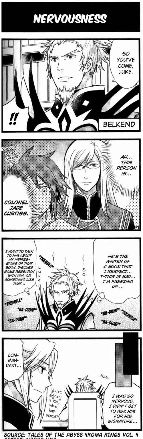 Page 1 Chapter 89 Tales of the Abyss 4koma Kings