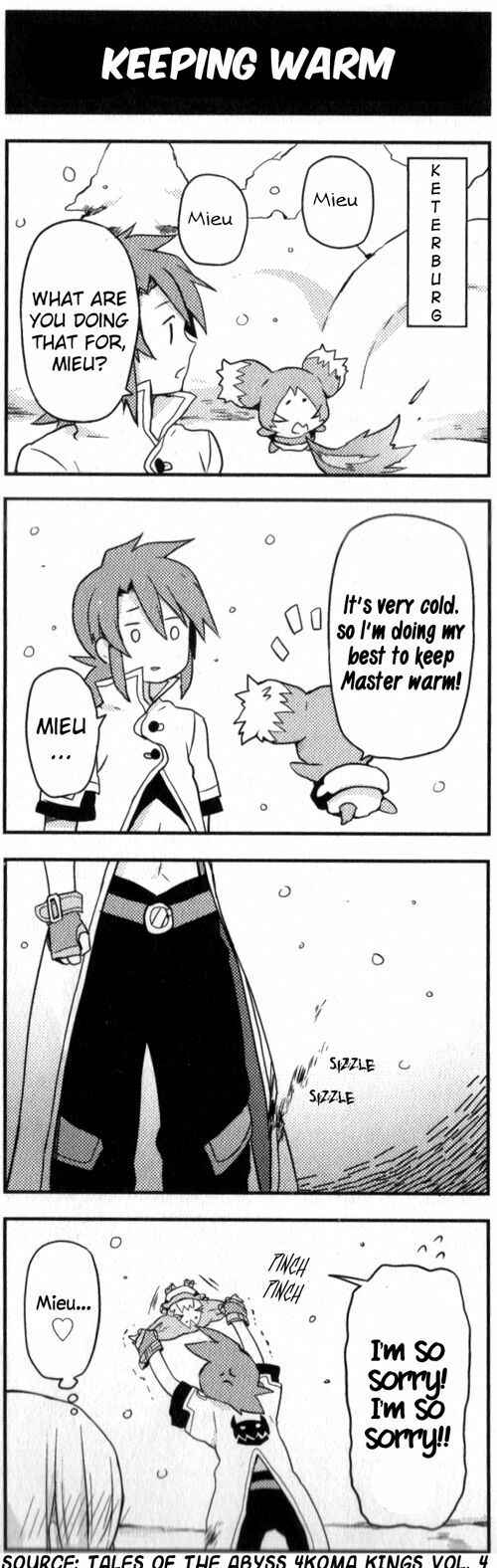 Page 1 Chapter 73 Tales of the Abyss 4koma Kings