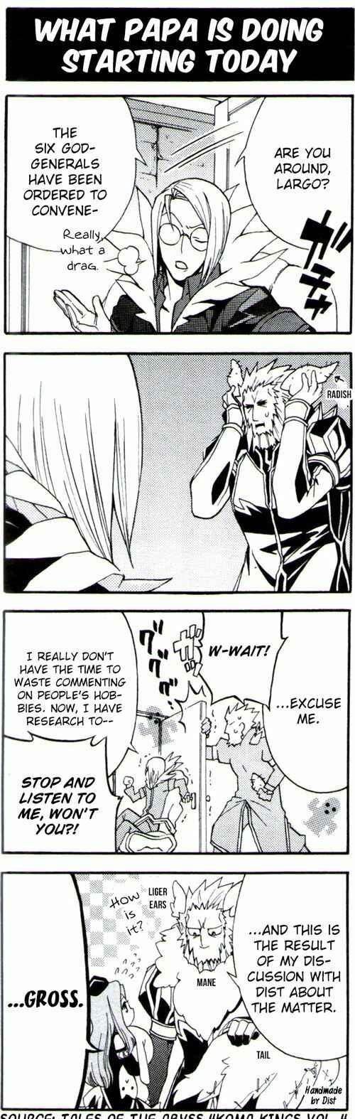 Page 1 Chapter 64 Tales of the Abyss 4koma Kings