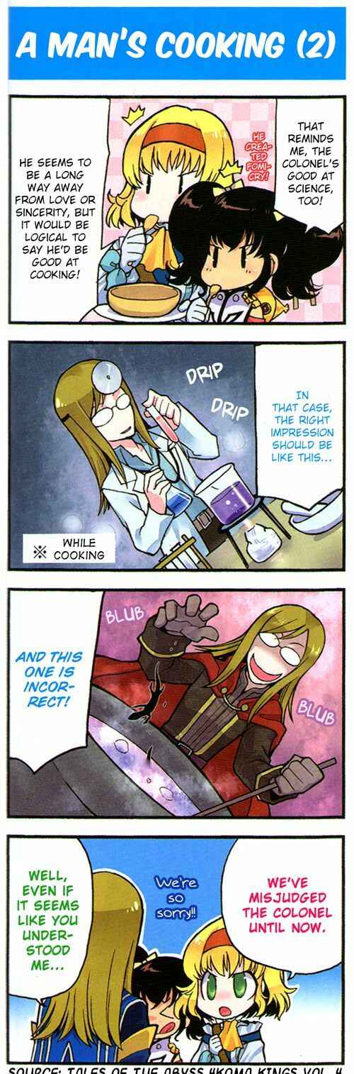 Page 1 Chapter 31 Tales of the Abyss 4koma Kings