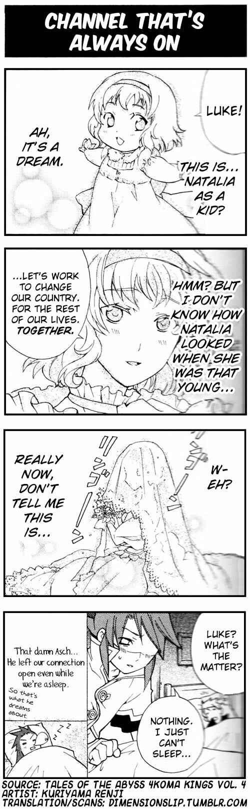 Page 1 Chapter 66 Tales of the Abyss 4koma Kings