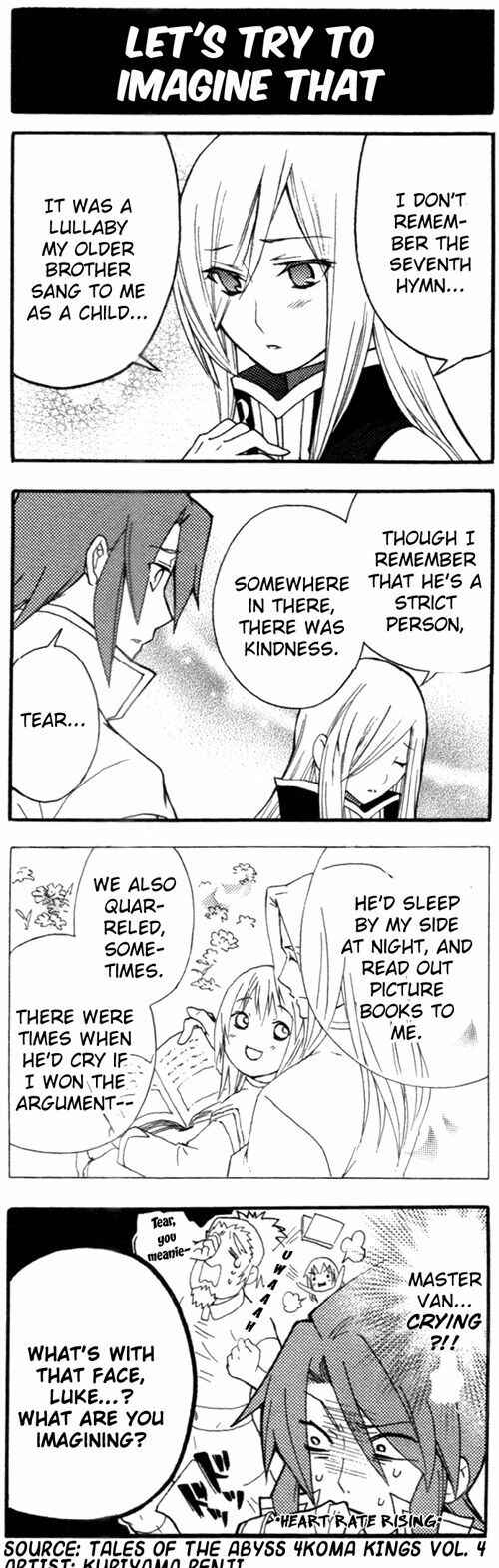 Page 1 Chapter 58 Tales of the Abyss 4koma Kings