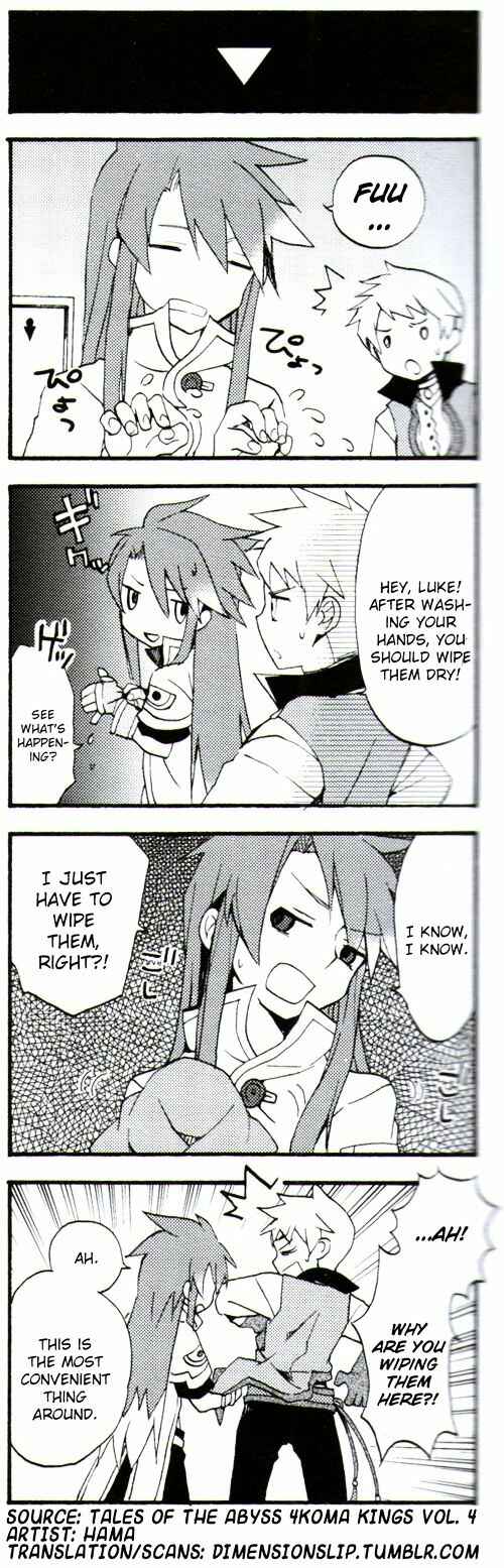 Page 1 Chapter 33 Tales of the Abyss 4koma Kings