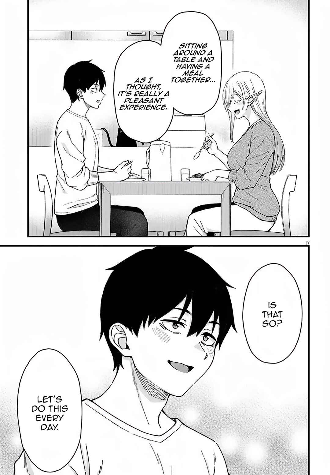 Page 17 Chapter 2 Isekai Kara Kita Elf to Tomo ni Sugosu Nichijou