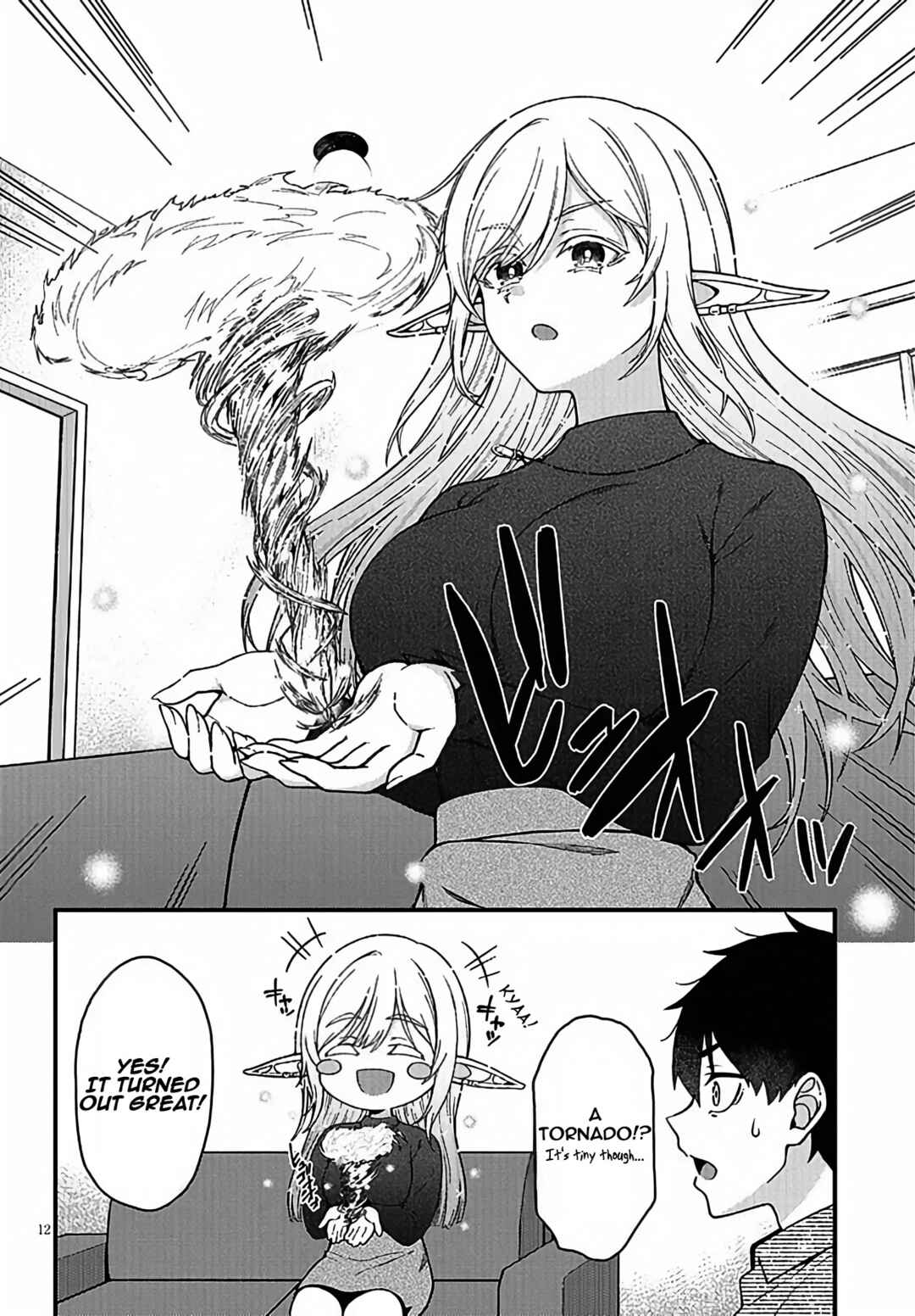 Page 12 Chapter 3 Isekai Kara Kita Elf to Tomo ni Sugosu Nichijou