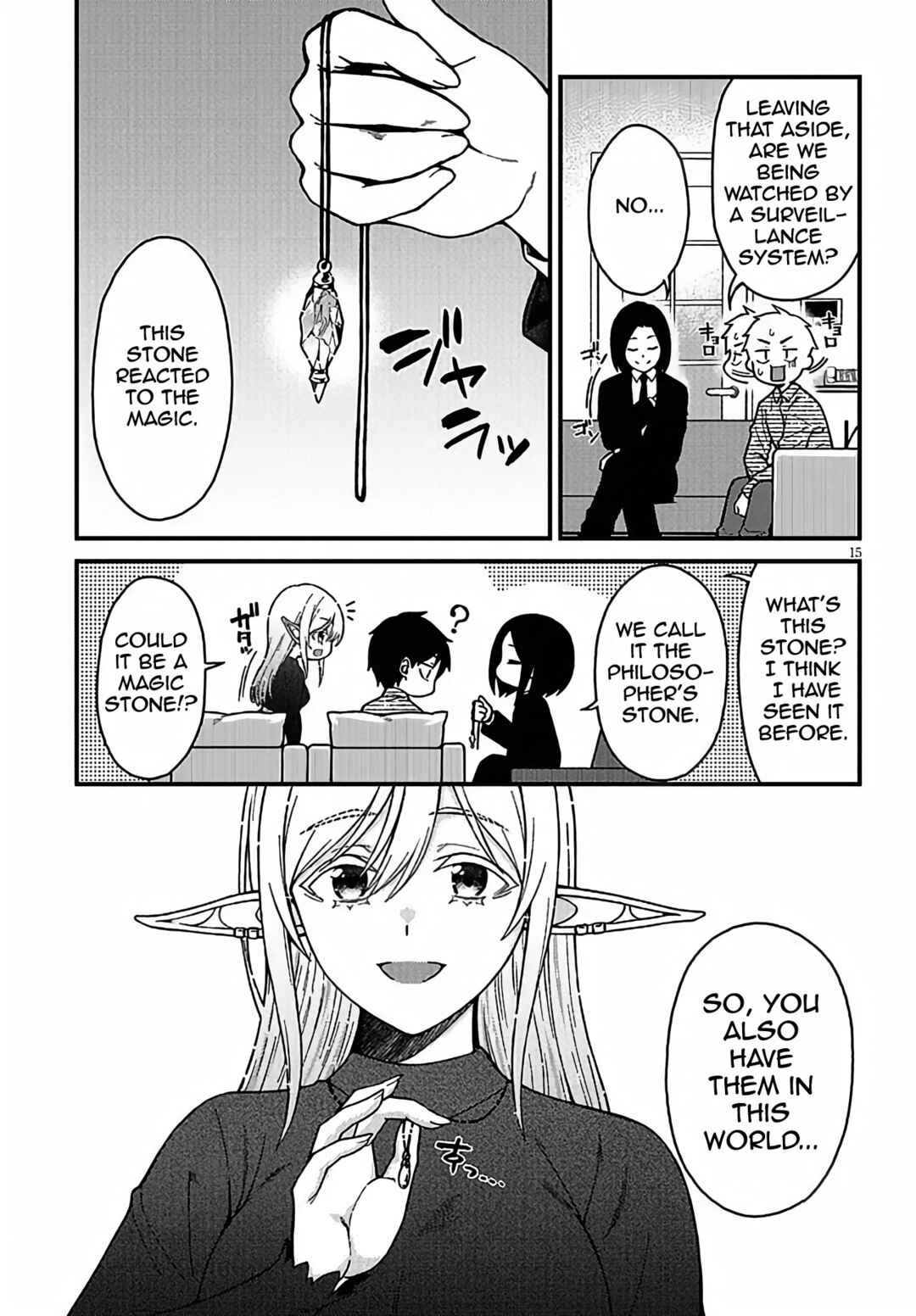 Page 15 Chapter 3 Isekai Kara Kita Elf to Tomo ni Sugosu Nichijou
