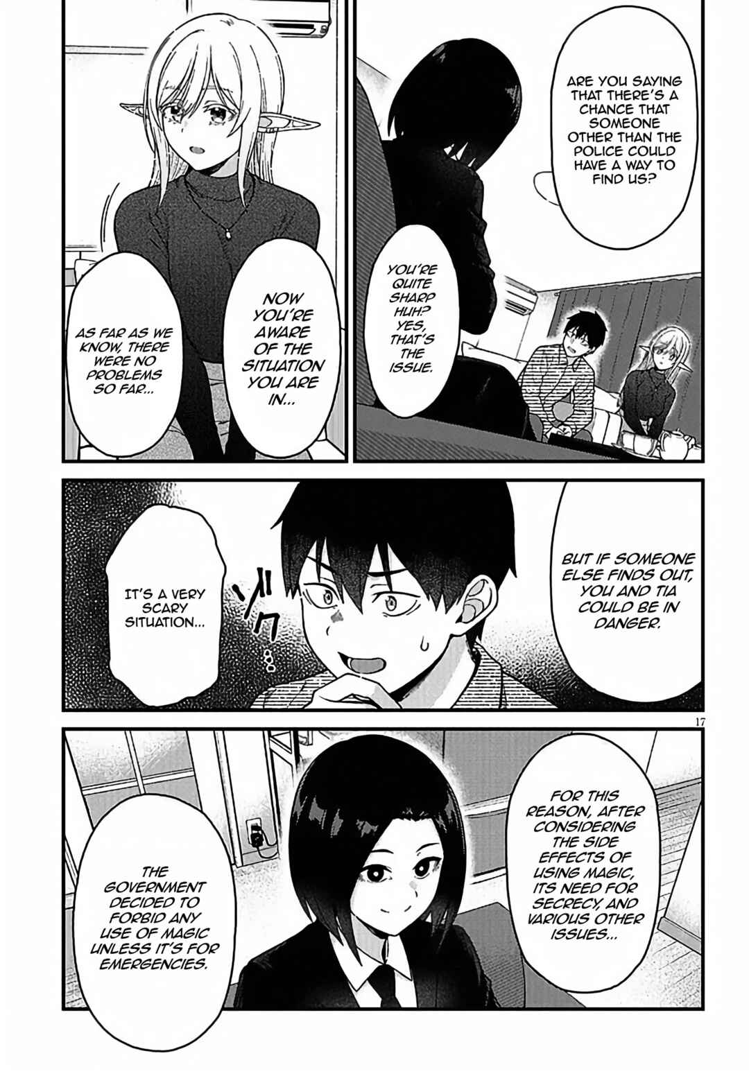 Page 17 Chapter 3 Isekai Kara Kita Elf to Tomo ni Sugosu Nichijou