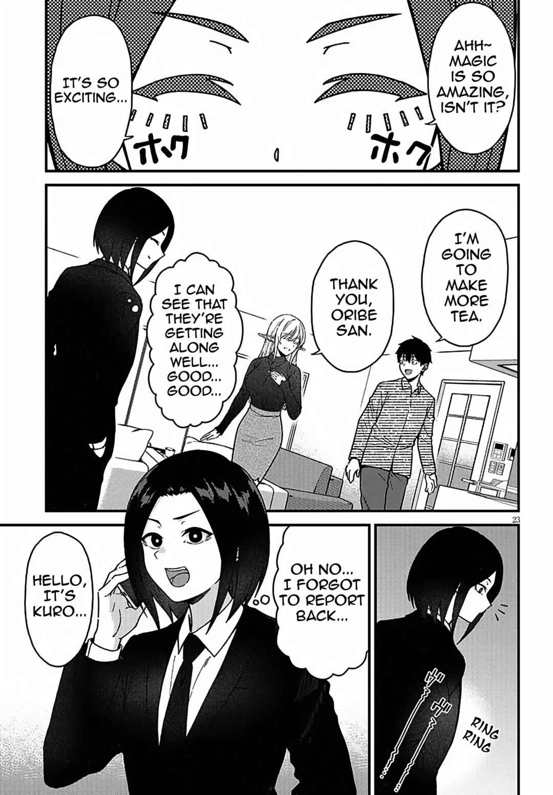 Page 23 Chapter 3 Isekai Kara Kita Elf to Tomo ni Sugosu Nichijou