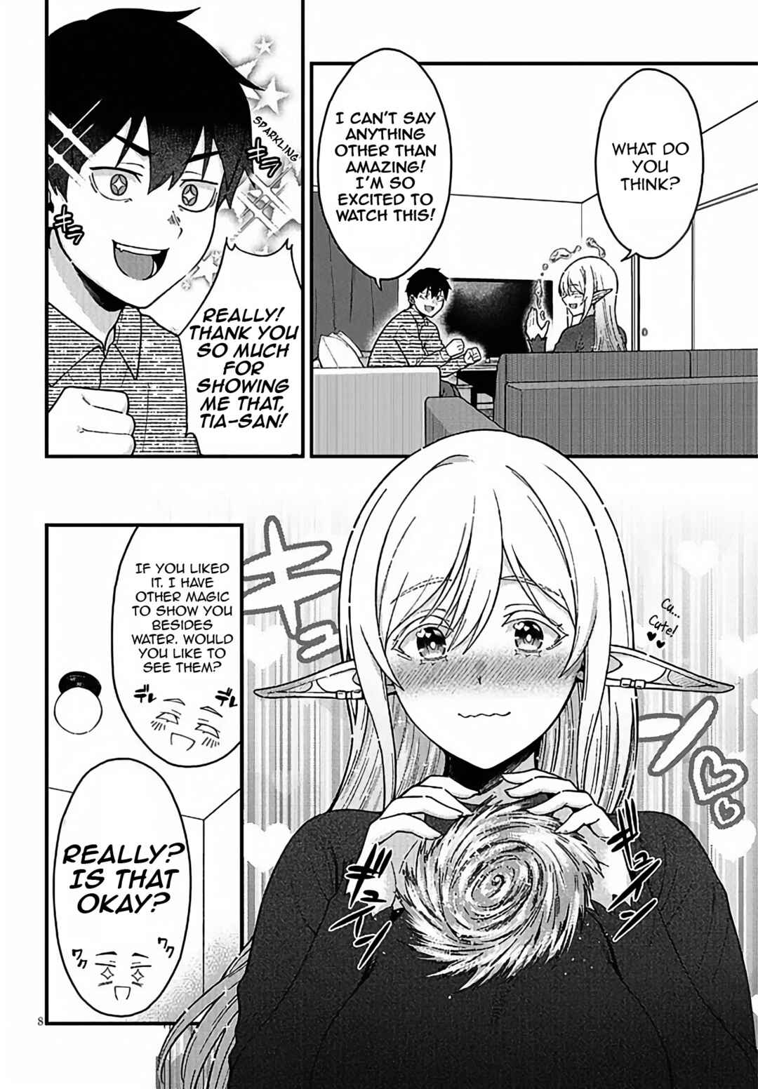 Page 8 Chapter 3 Isekai Kara Kita Elf to Tomo ni Sugosu Nichijou