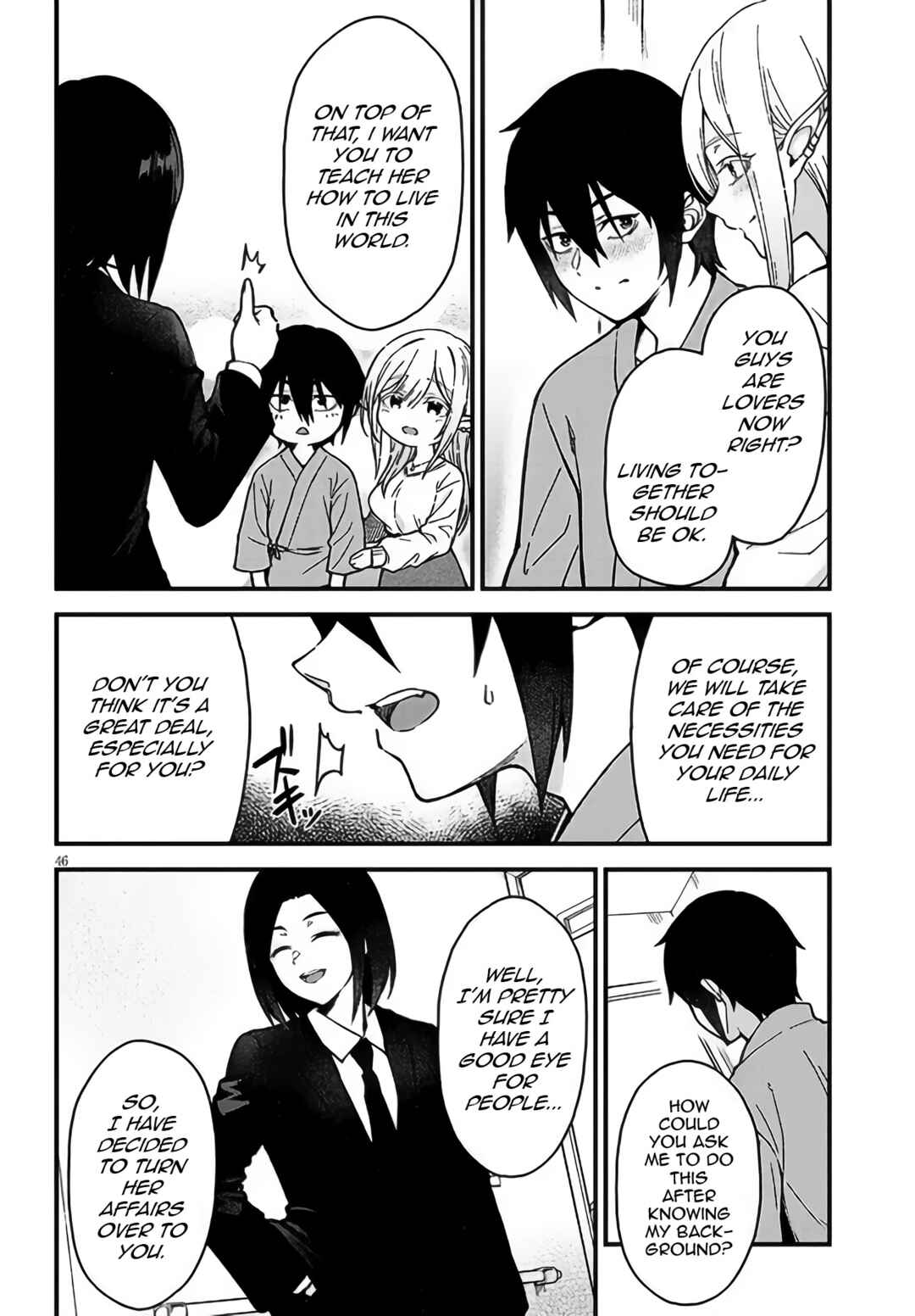 Page 45 Chapter 1 Isekai Kara Kita Elf to Tomo ni Sugosu Nichijou