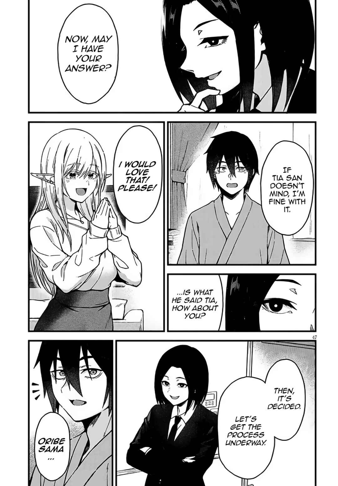 Page 46 Chapter 1 Isekai Kara Kita Elf to Tomo ni Sugosu Nichijou
