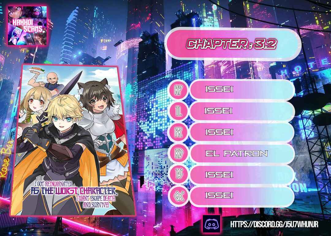 Page 1 Chapter 3.2 Saitei Chara ni Tensei shita Ore wa Ikinokoritai