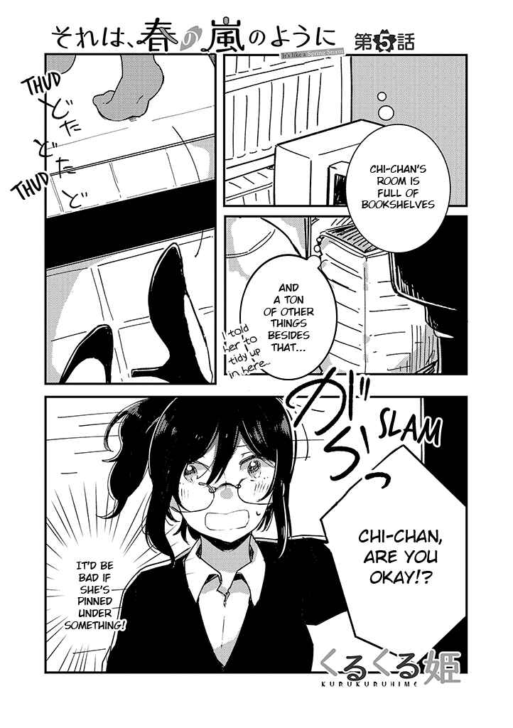 Page 1 Chapter 5 Its Like A Spring Storm