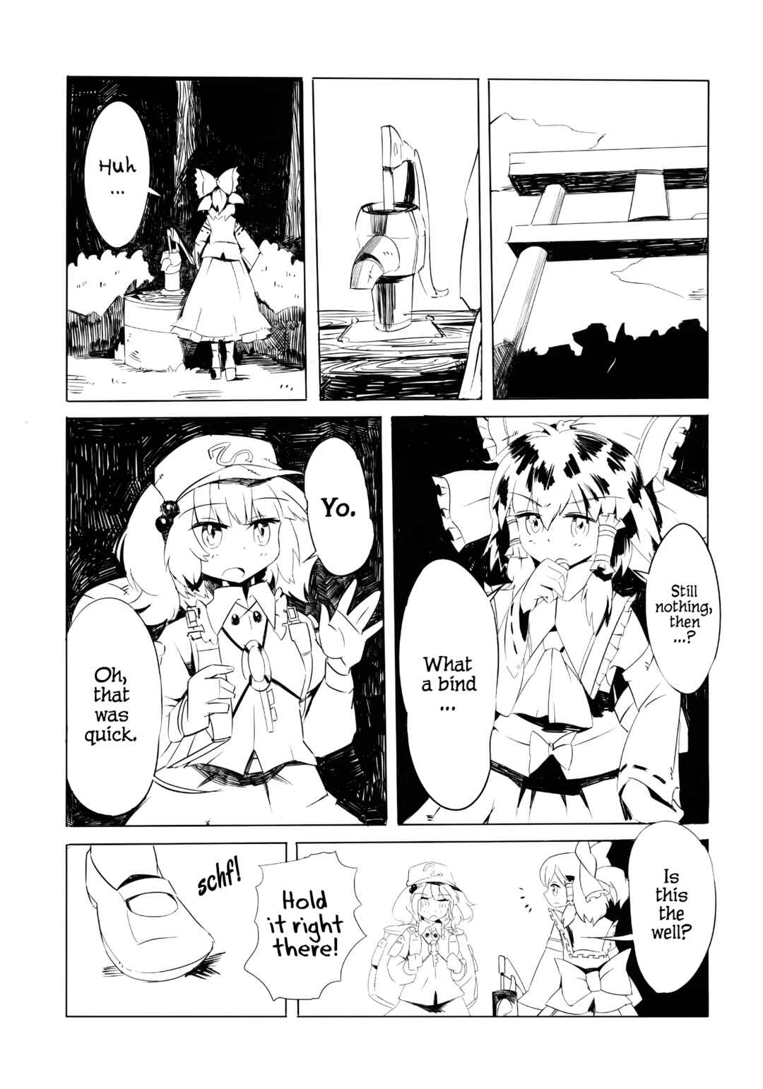 Page 8 Chapter Unknown_5304 Touhou - Nitori no Ashita wa Pororoca (Doujinshi)