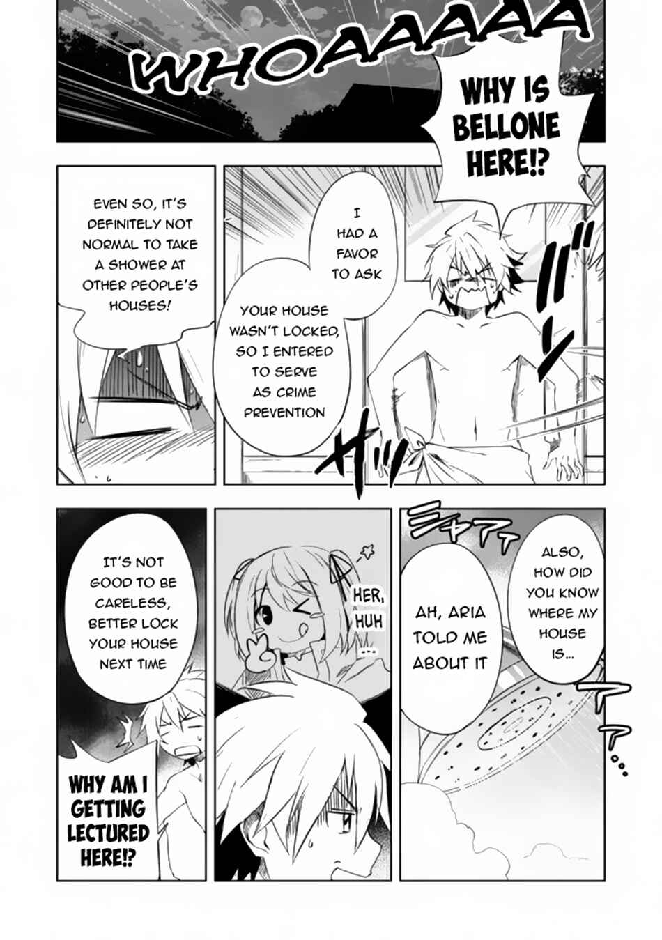 Page 4 Chapter 5.1 Zako ni wa Kaji ga Oniai da www to Iwareta Kaji Level 9999 no Ore, Tsuihousareta no de Boukensha ni Tenshokusuru ~Saikyou Buki de Musou Shinagara Guild de Tanoshiku Kurashimasu~