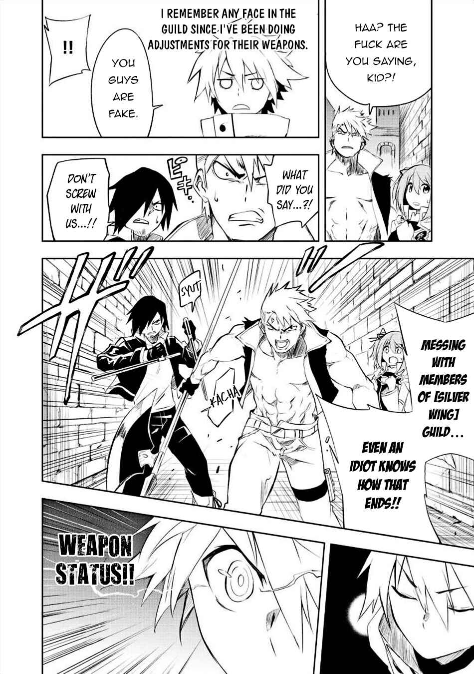 Page 12 Chapter 1 Zako ni wa Kaji ga Oniai da www to Iwareta Kaji Level 9999 no Ore, Tsuihousareta no de Boukensha ni Tenshokusuru ~Saikyou Buki de Musou Shinagara Guild de Tanoshiku Kurashimasu~