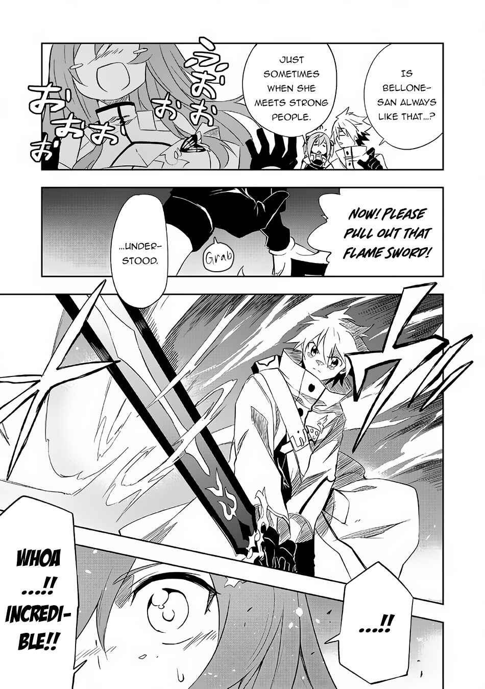 Page 4 Chapter 2.2 Zako ni wa Kaji ga Oniai da www to Iwareta Kaji Level 9999 no Ore, Tsuihousareta no de Boukensha ni Tenshokusuru ~Saikyou Buki de Musou Shinagara Guild de Tanoshiku Kurashimasu~