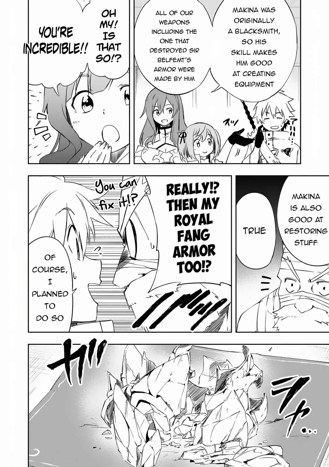 Page 9 Chapter 11.2 Zako ni wa Kaji ga Oniai da www to Iwareta Kaji Level 9999 no Ore, Tsuihousareta no de Boukensha ni Tenshokusuru ~Saikyou Buki de Musou Shinagara Guild de Tanoshiku Kurashimasu~